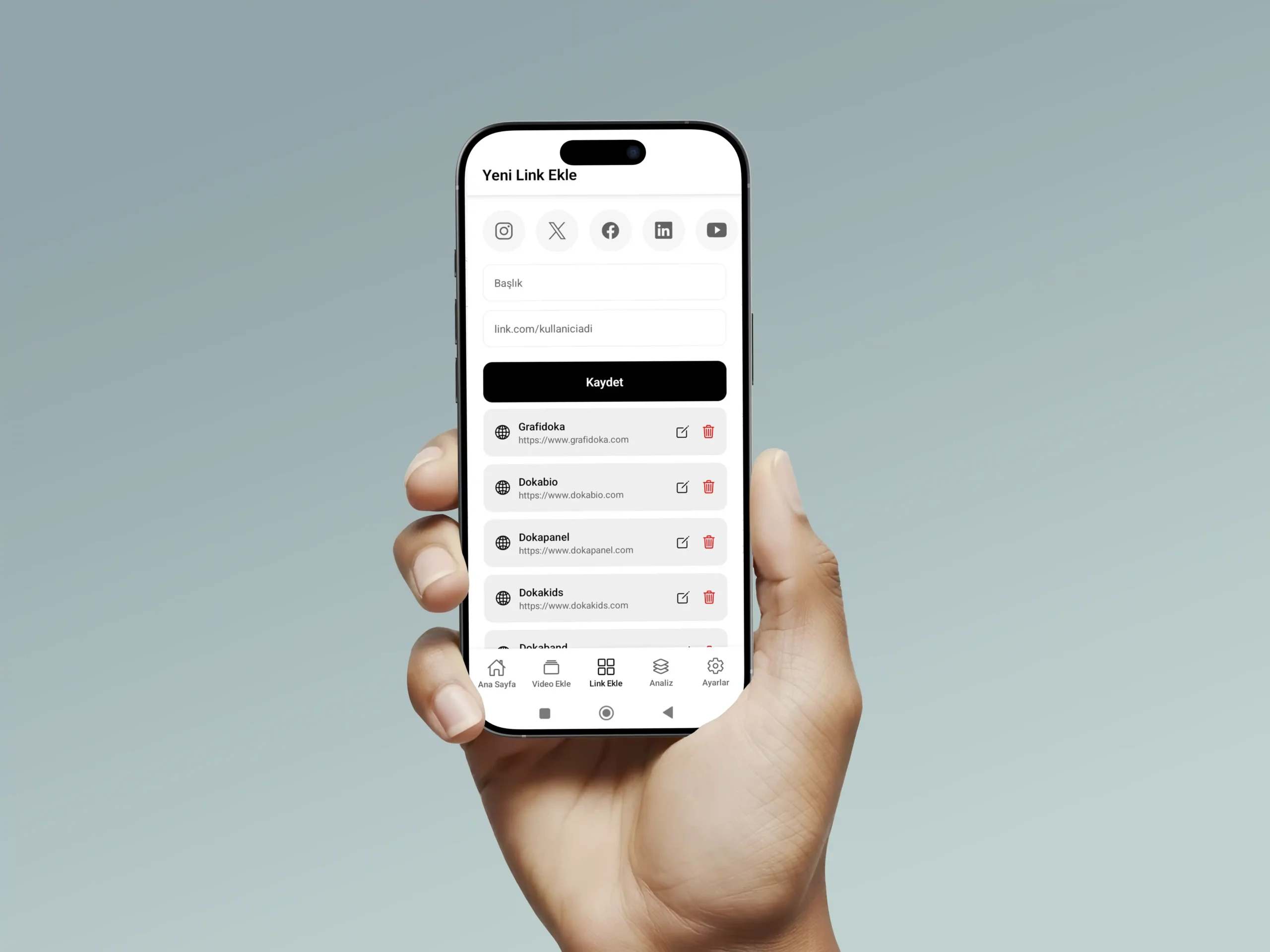 Dokabio Mobil Profil Önizleme